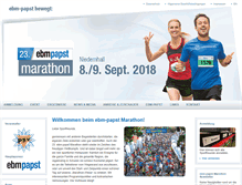 Tablet Screenshot of ebmpapst-marathon.de